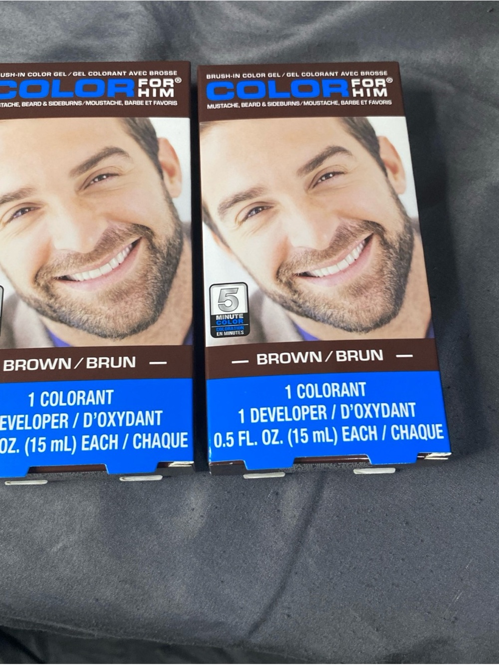 Brown Brush-In Beard & Mustache Gel